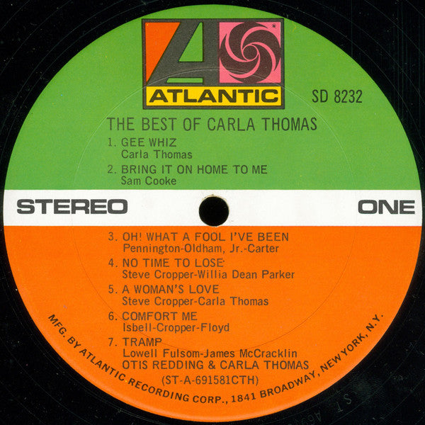 The Best Of Carla Thomas By Carla Thomas - Groovierecords.com – Groovie ...