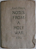 Notes From A Holy War