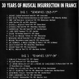 30 Ans D'Agitation Musicale En France (30 Years Of Musical Insurrection In France)