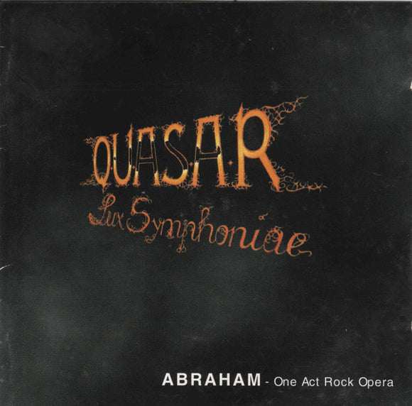 Abraham - One Act Rock Opera