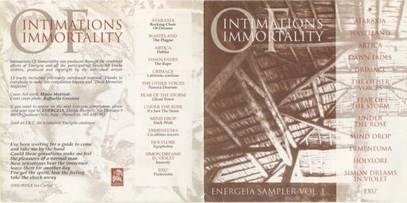 Intimations Of Immortality - Energeia Sampler Vol. 1