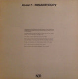 Lesson 1: Misanthropy