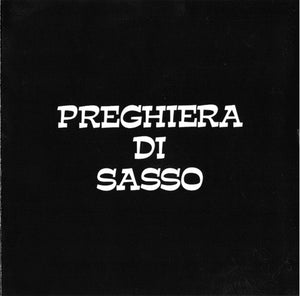 Preghiera Di Sasso