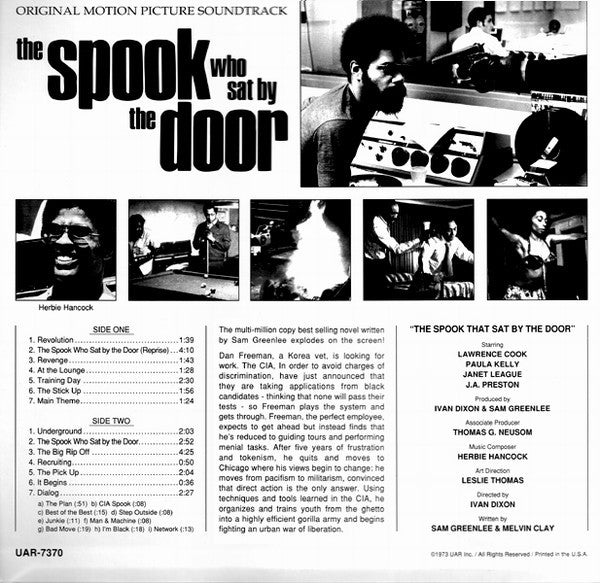 The Spook Who Sat By The Door by Herbie Hancock - Groovierecords.com –  Groovie Records