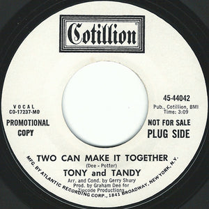 Two Can Make It Together